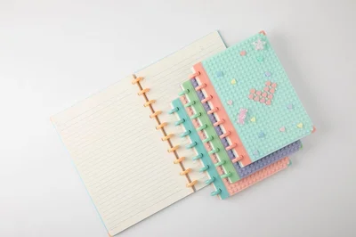 Sworld Block notebook, B5, spiral-bound, wide ruled, 80 sheets, green