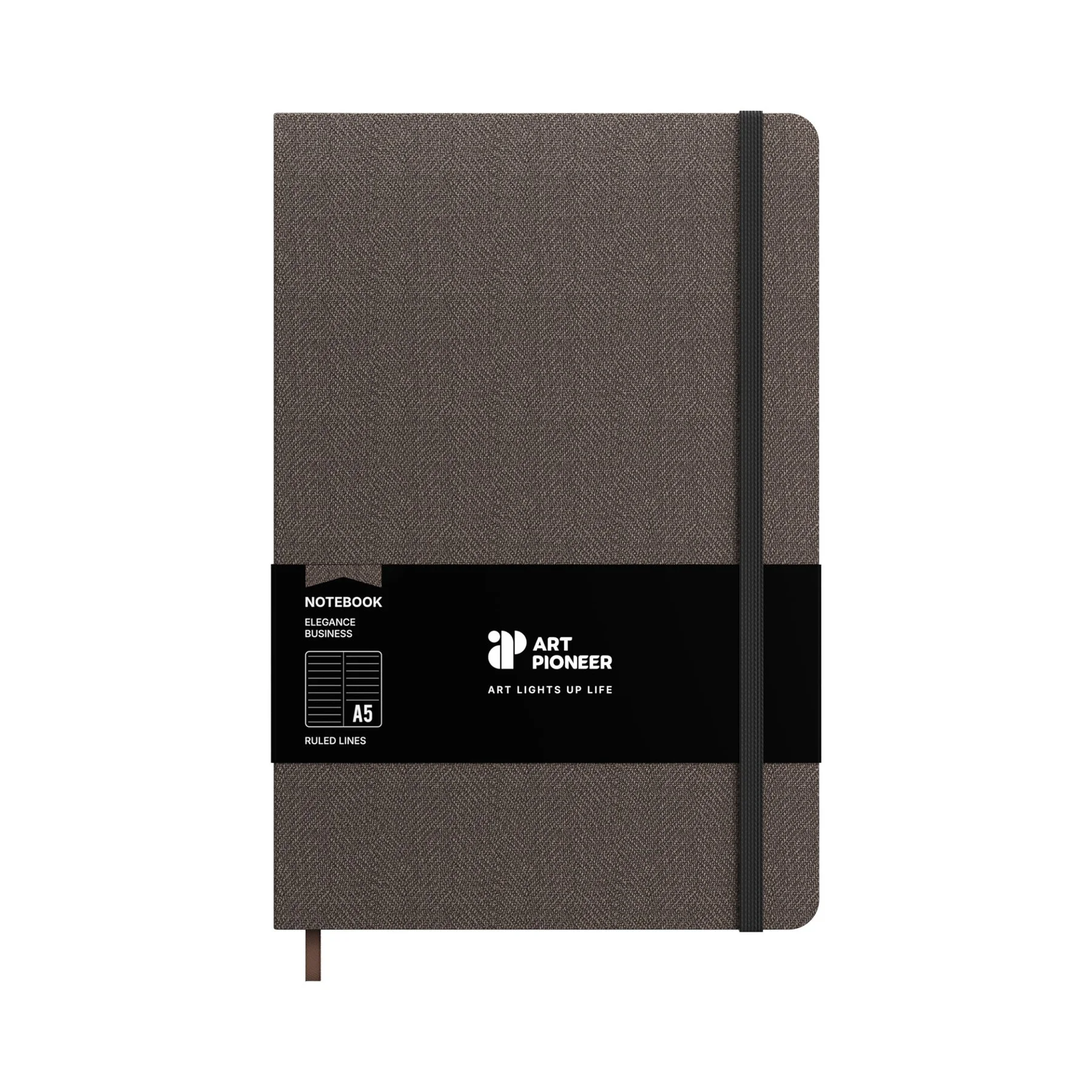 Art Pioneer Notepad Business, A5, hardcover, 96 sheets, grey