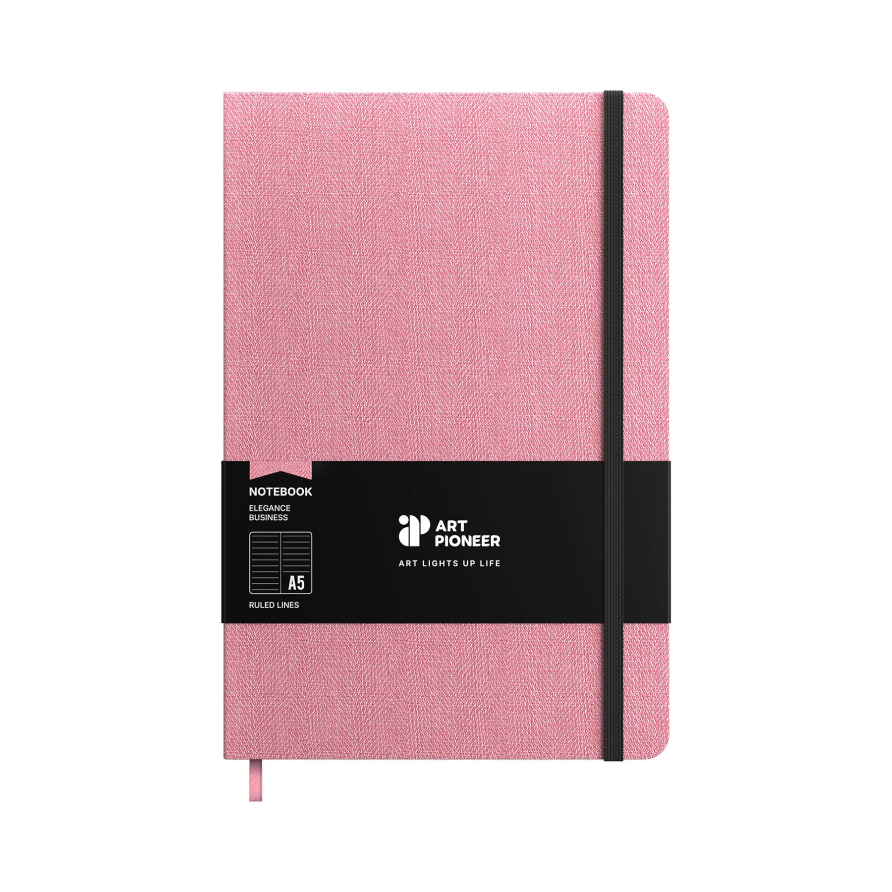 Art Pioneer Notepad Business, A5, hardcover, 96 sheets, pink