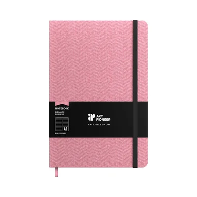 Art Pioneer Notepad Business, A5, hardcover, 96 sheets, pink