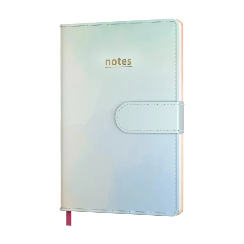 Art Pioneer Notepad, A5, with magnetic closure, PU leather, 96 sheets, multicolour