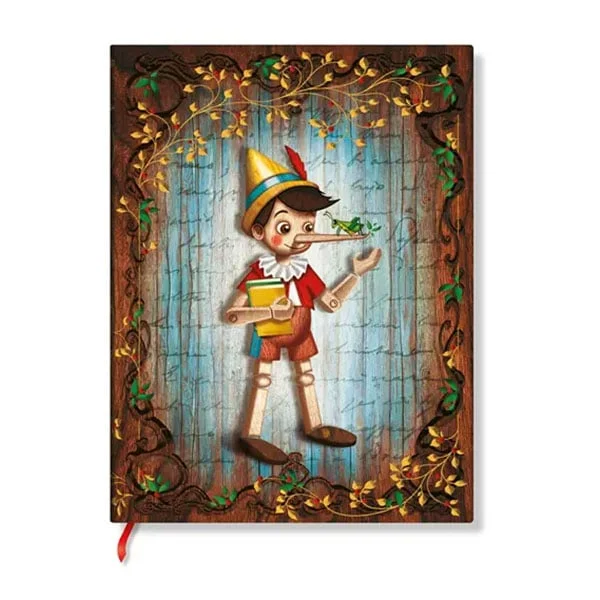 Paperblanks Pinocchio Notebook, Ultra, hardcover, 72 sheets