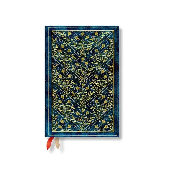 Paperblanks Планер Wildflower Song, Mini, 1 ден на страница, твърда корица, 216 листа, за 2027 година