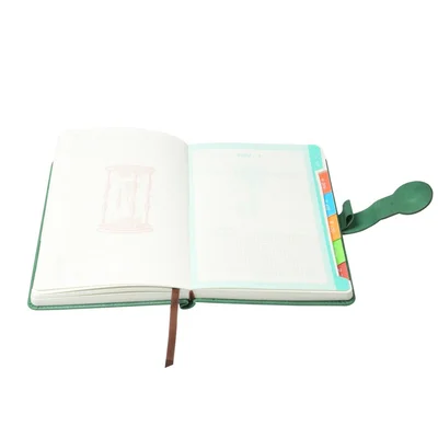 Office 1 Simple Life Planner, A5, Dated, with Magnetic Closure, Grey, for 2027