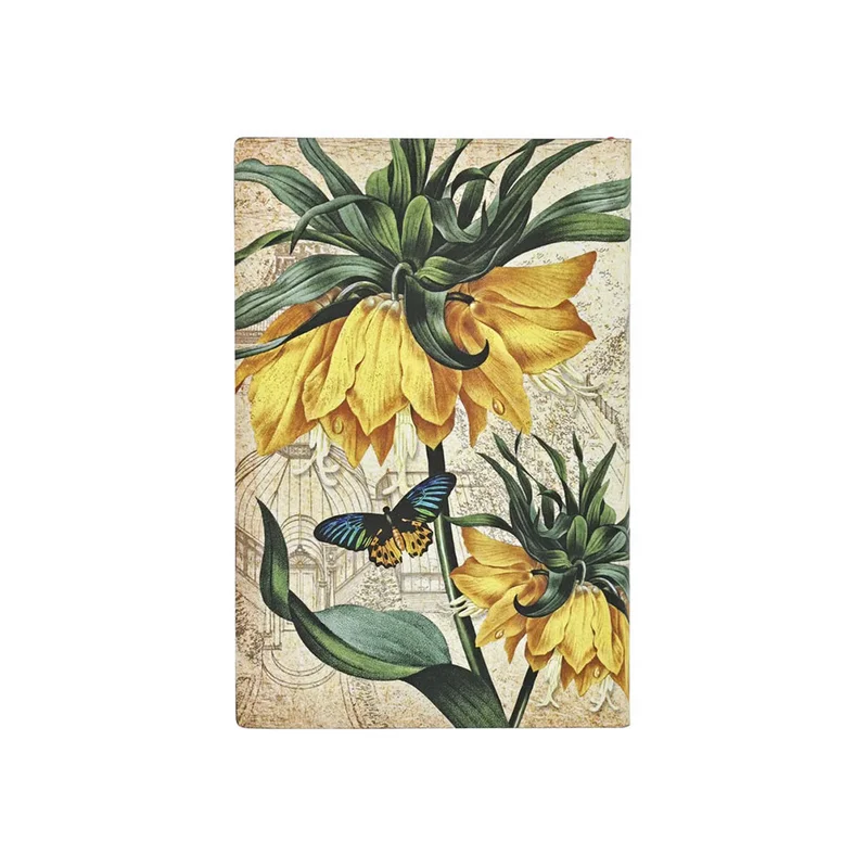 PAPERBLANKS GOLDEN FRITILLARIA MINI SOFTCOVER NOTEBOOK 104 SHEETS RULED