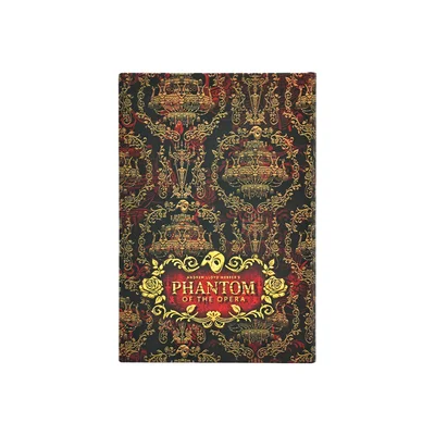 PAPERBLANKS MASKED MELODY MINI HARDCOVER NOTEBOOK 88 SHEETS RULED