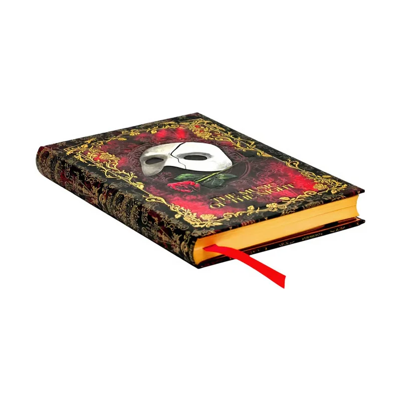 PAPERBLANKS MASKED MELODY MINI HARDCOVER NOTEBOOK 88 SHEETS RULED