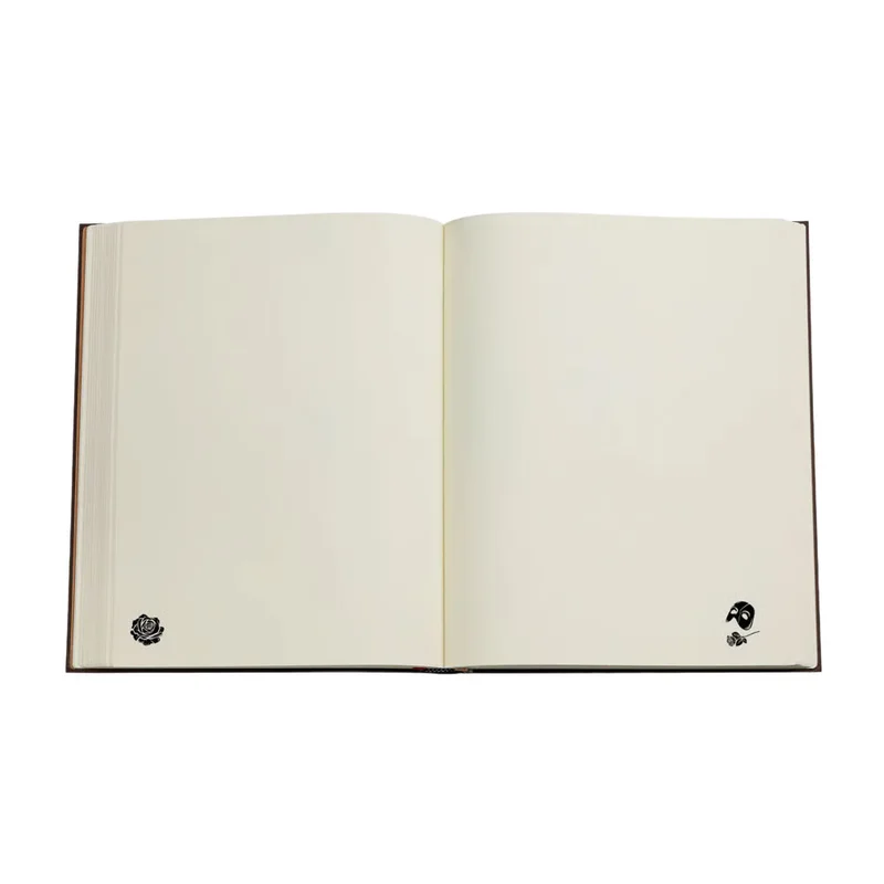 PAPERBLANKS MASKED MELODY ULTRA HARDCOVER NOTEBOOK 72 SHEETS PLAIN