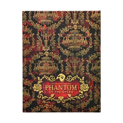 PAPERBLANKS MASKED MELODY ULTRA HARDCOVER NOTEBOOK 72 SHEETS RULED