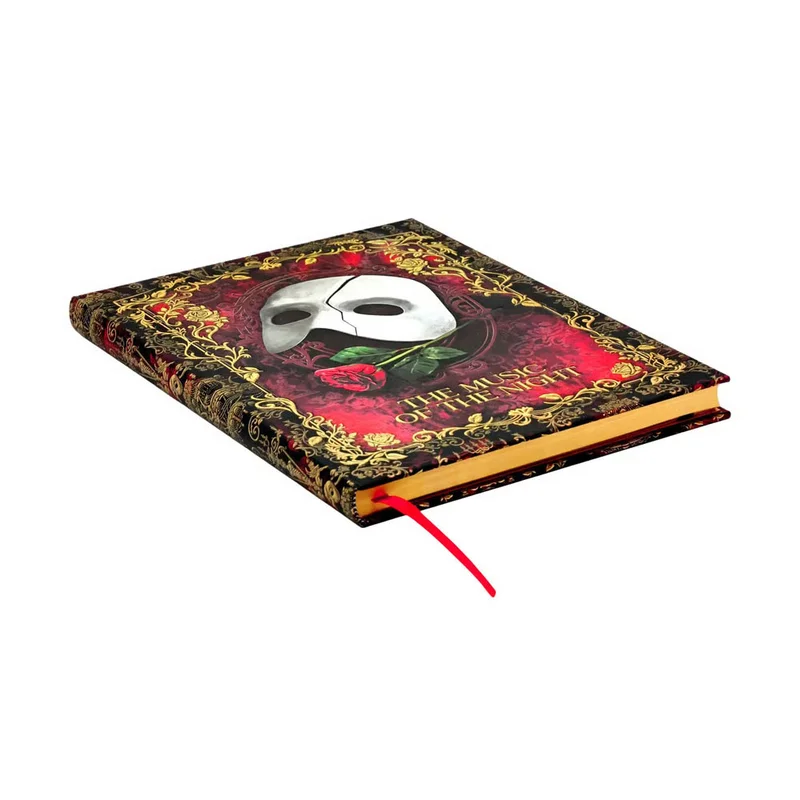 PAPERBLANKS MASKED MELODY ULTRA HARDCOVER NOTEBOOK 72 SHEETS RULED