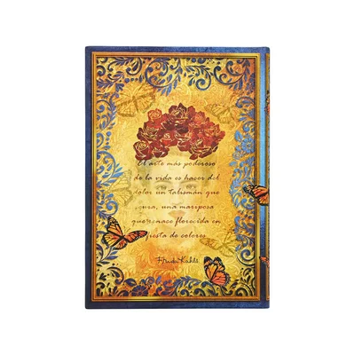 PAPERBLANKS VIVA FRIDA MIDI HARDCOVER NOTEBOOK 72 SHEETS RULED
