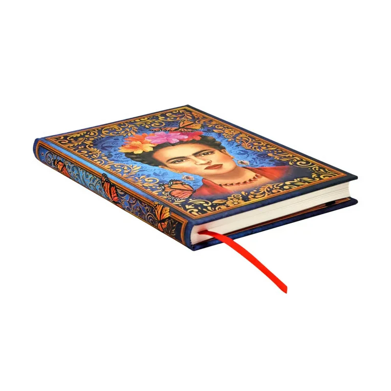 PAPERBLANKS VIVA FRIDA MIDI HARDCOVER NOTEBOOK 72 SHEETS RULED