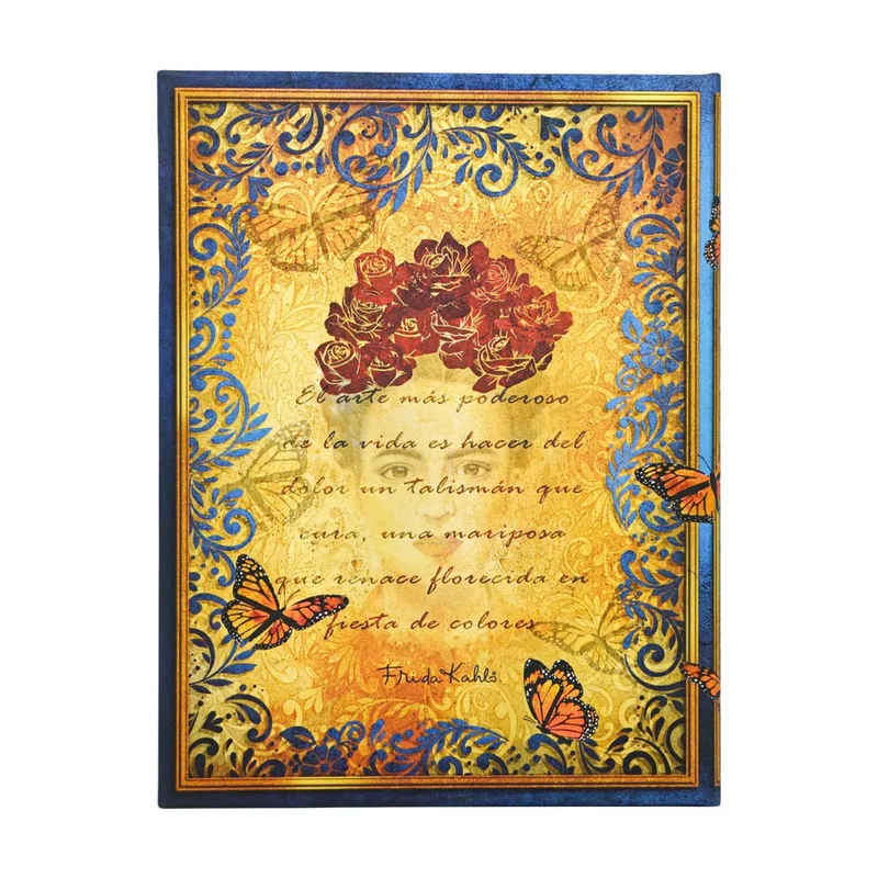 PAPERBLANKS VIVA FRIDA ULTRA HARDCOVER NOTEBOOK 72 SHEETS RULED