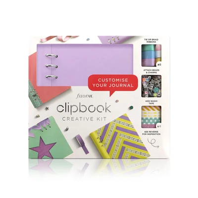 Filofax Creative kit Classic Clipbook, with organizer, A5