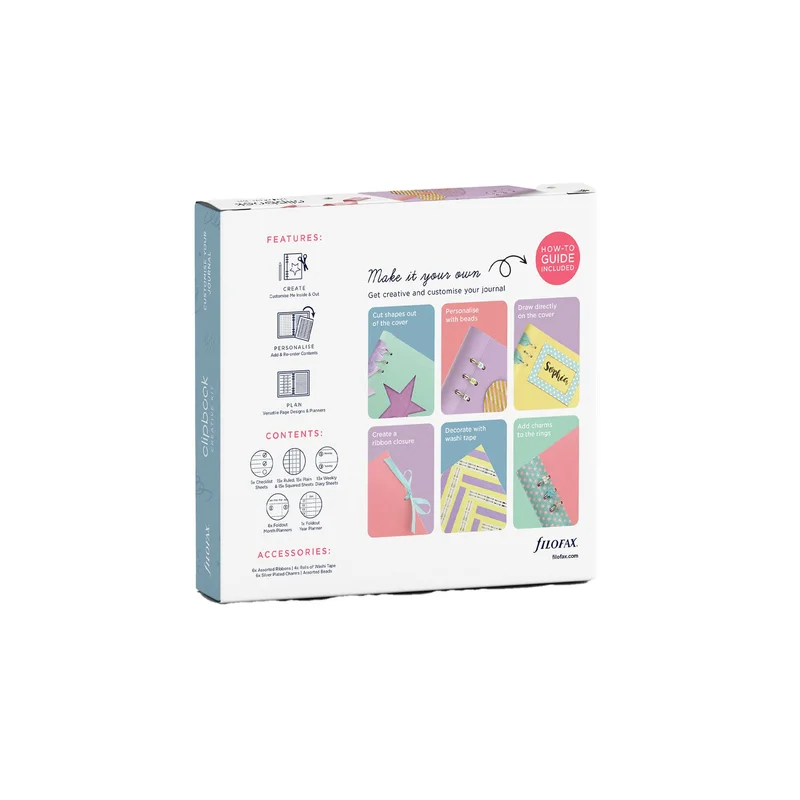 Filofax Creative kit Classic Clipbook, with organizer, A5