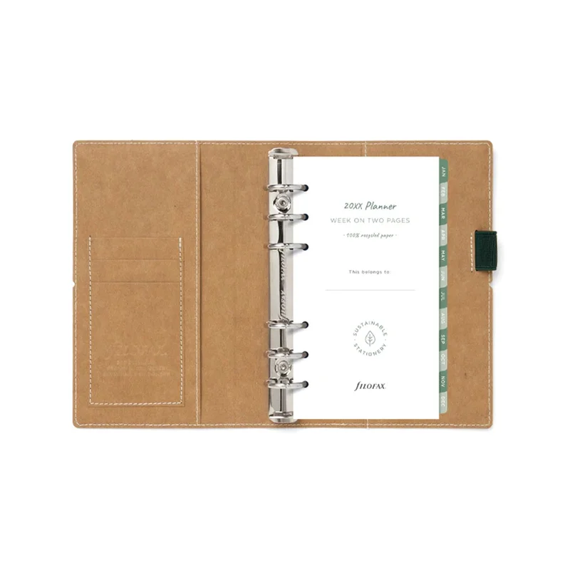 Filofax Organiser Eco Personal, ebony
