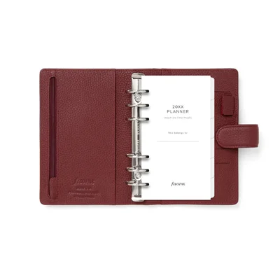 Filofax Organizer Norfolk Personal, cassis