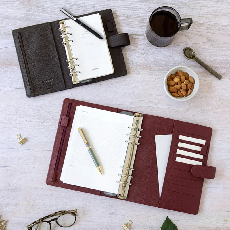 Filofax Organizer Norfolk Personal, cassis