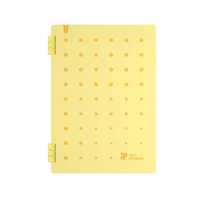 Art Pioneer Organizer Soft Spiral, A5, spiral-bound, 50 sheets, yellow