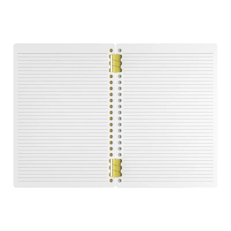 Art Pioneer Organizer Soft Spiral, A5, spiral-bound, 50 sheets, yellow