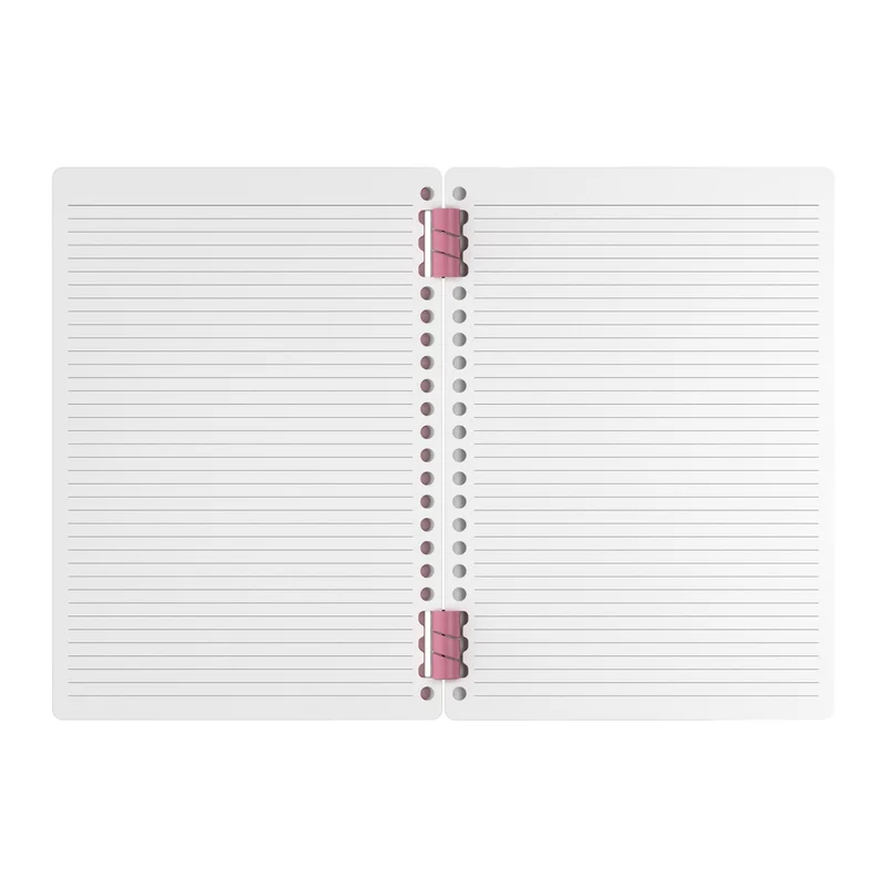 Art Pioneer Organizer Soft Spiral, A5, spiral-bound, 50 sheets, pink