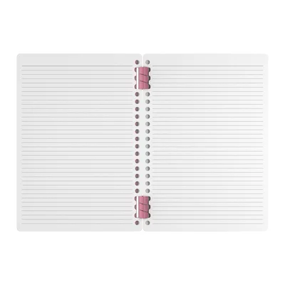 Art Pioneer Organizer Soft Spiral, A5, spiral-bound, 50 sheets, pink