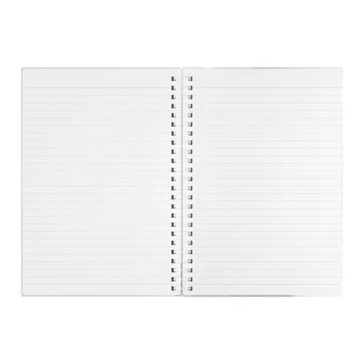 Art Pioneer Pad, A5, wide ruled, spiral-bound, 80 sheets, green