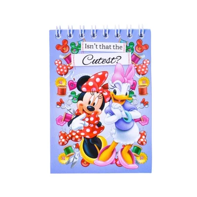 Best Buy Writing Pad, Minnie Mouse, A7, Wide Ruled, Offset Paper, 42 Sheets, Assorted