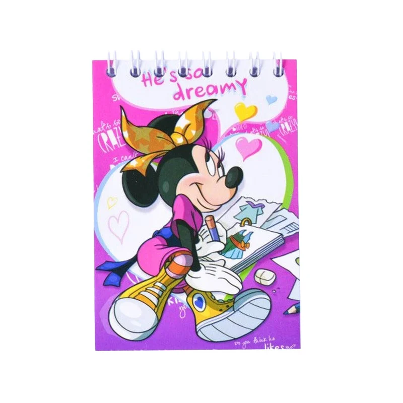 Best Buy Writing Pad, Minnie Mouse, A7, Wide Ruled, Offset Paper, 42 Sheets, Assorted