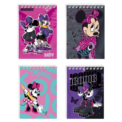Best Buy Writing Pad, Minnie Mouse, A7, Wide Ruled, Offset Paper, 42 Sheets, Assorted