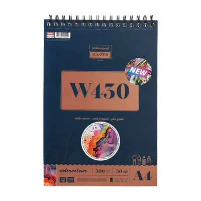Standart W330 Drawing Pad, spiral-bound, A4, 300 g/m?, 30 sheets