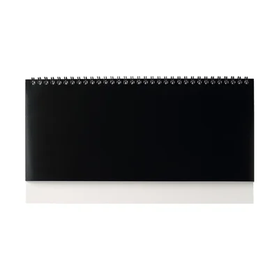 Desk calendar Rila, 29 x 13 cm, black