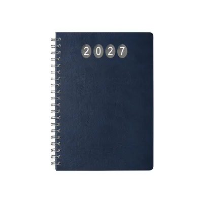 Calendar-Notebook Elite, Weekly, 19 x 27 cm, Blue