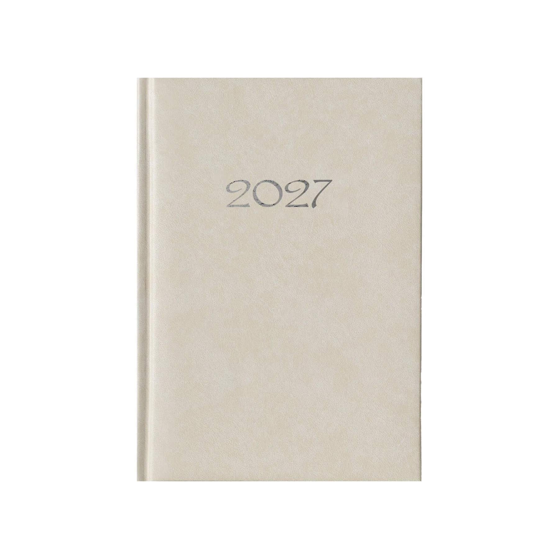 Planner Victoria, undated, A5, hardcover, ecru