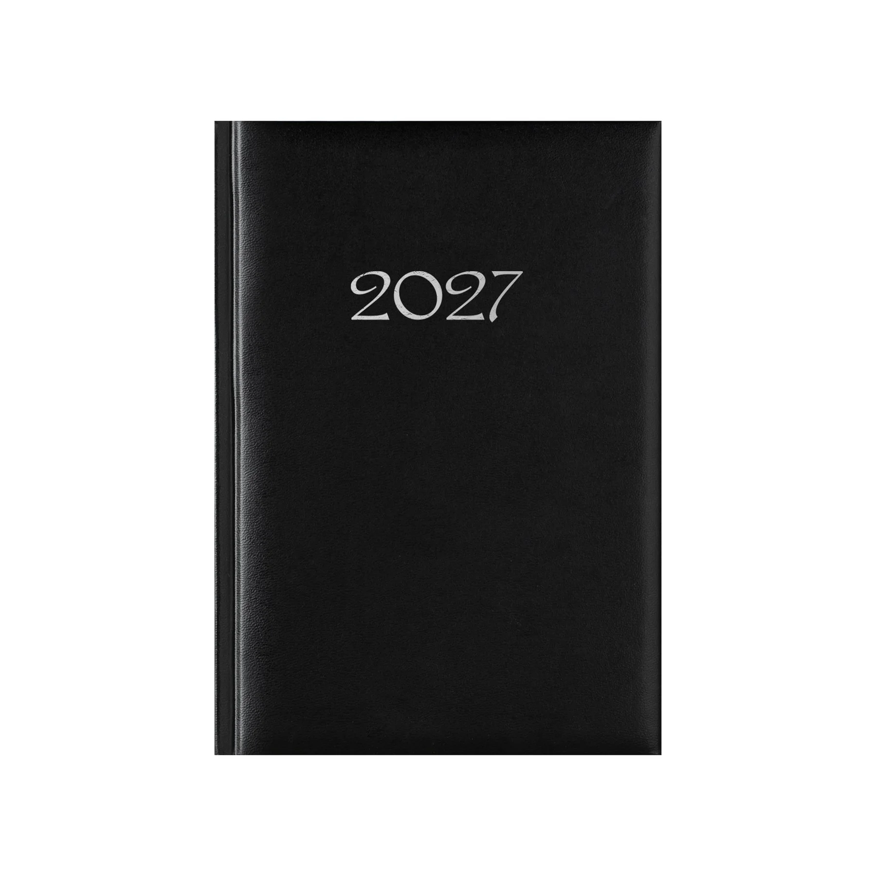Planner Victoria, undated, A5, hardcover, black