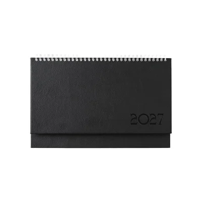 Desktop calendar Kazbek, 30 x 15.5 cm, black