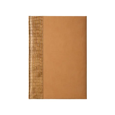 Calendar-notebook Galant, weekly, A4, brown/beige