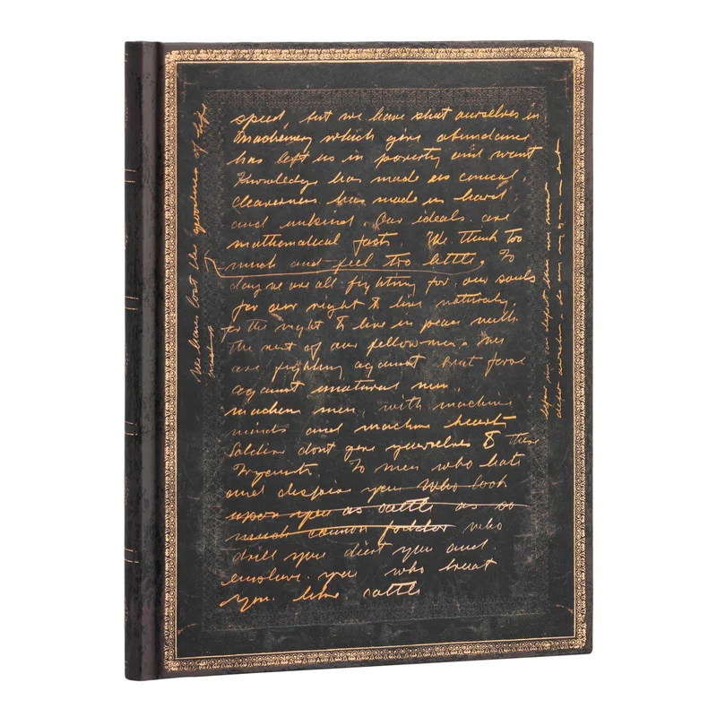 Paperblanks Notebook Celebrating C. Chaplin, Ultra, hard cover, 72 sheets