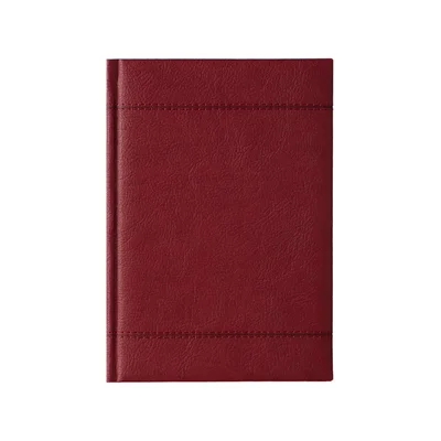 Calendar-notebook Milano, A5, burgundy