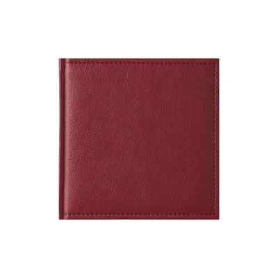Planner Vega, undated, 16 x 16 cm, burgundy