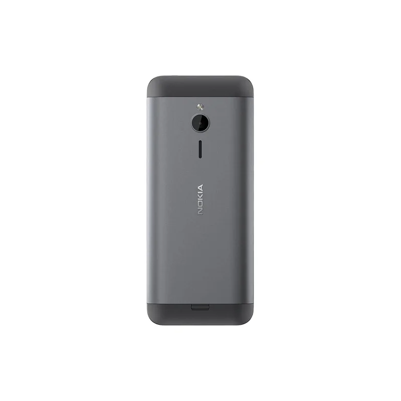 Мобилен телефон Nokia 230, Dual SIM, 16 MB, 2.8'', тъмносив, TFT