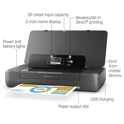 Mobile printer HP OfficeJet 200, CZ993A, A4