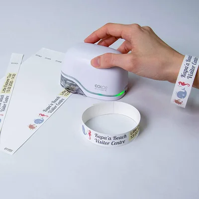 Wristband Colop E-Mark, 100 count