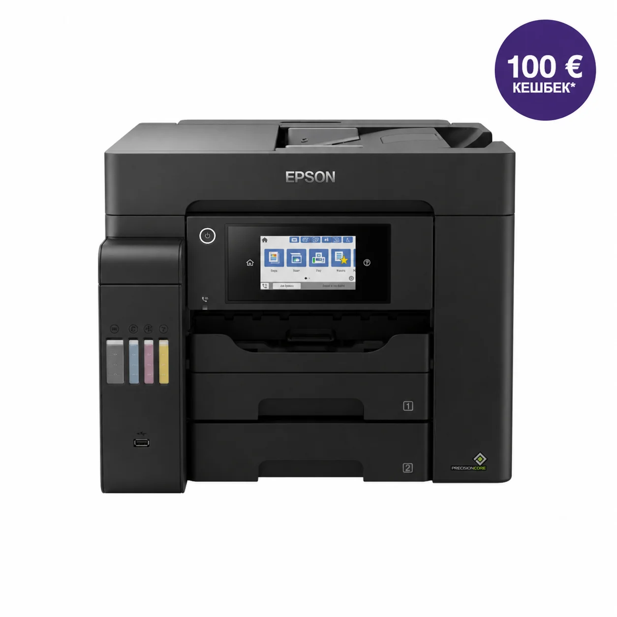 Мастиленоструйно мултифункционално устройство Epson EcoTank L6550, 3 в 1, A4, Wi-Fi