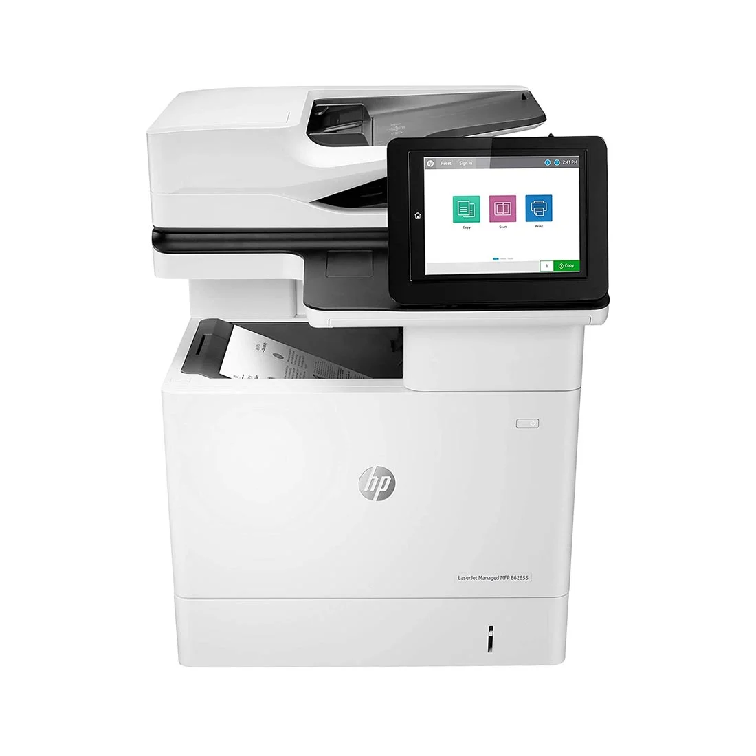 Copier machine HP LaserJet Managed MFP E62655dn, 3 in 1, monochrome, A4