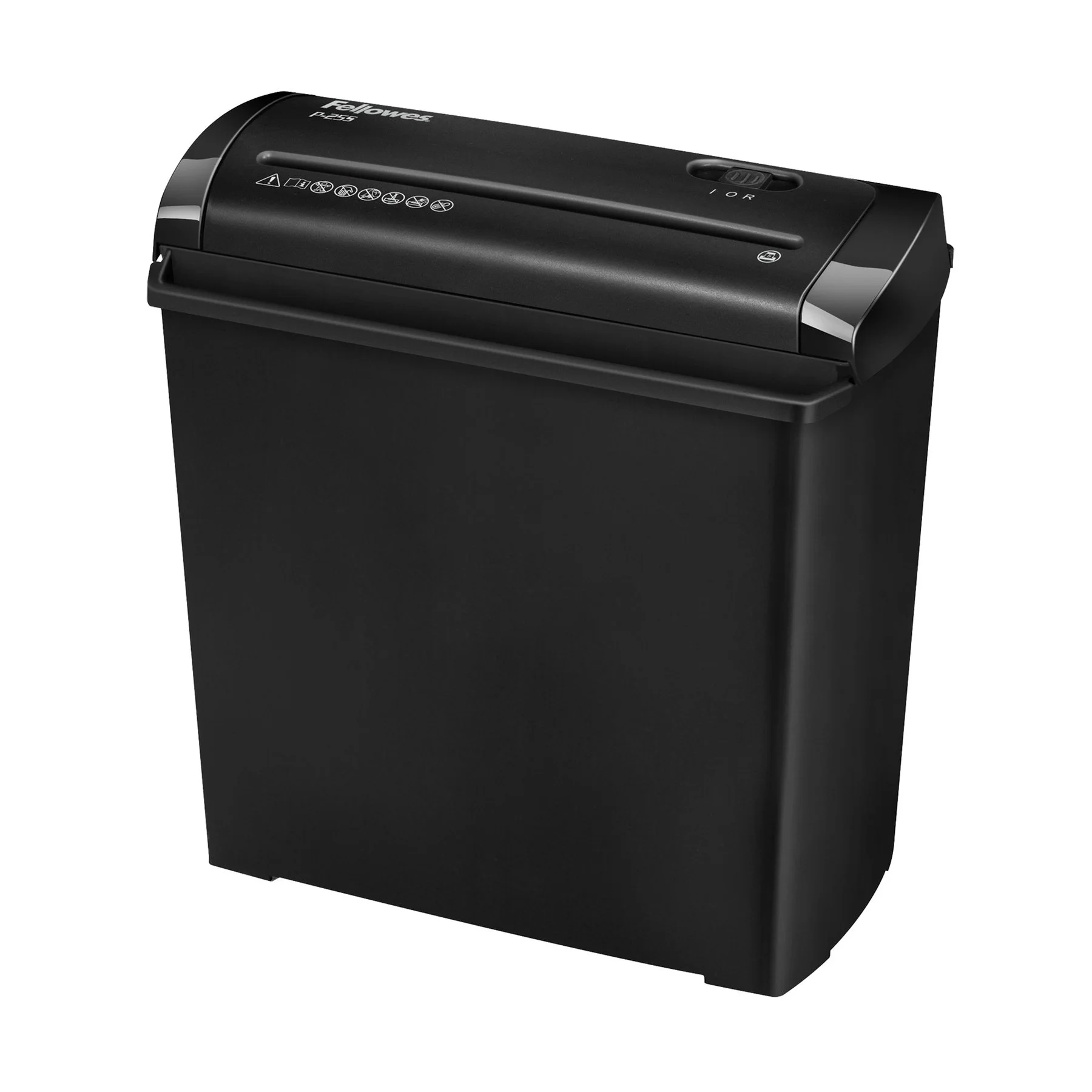 Shredder for destruction of documents Fellowes Powershred P-25S, Strip-Cut, 11 L, time for work 3 min