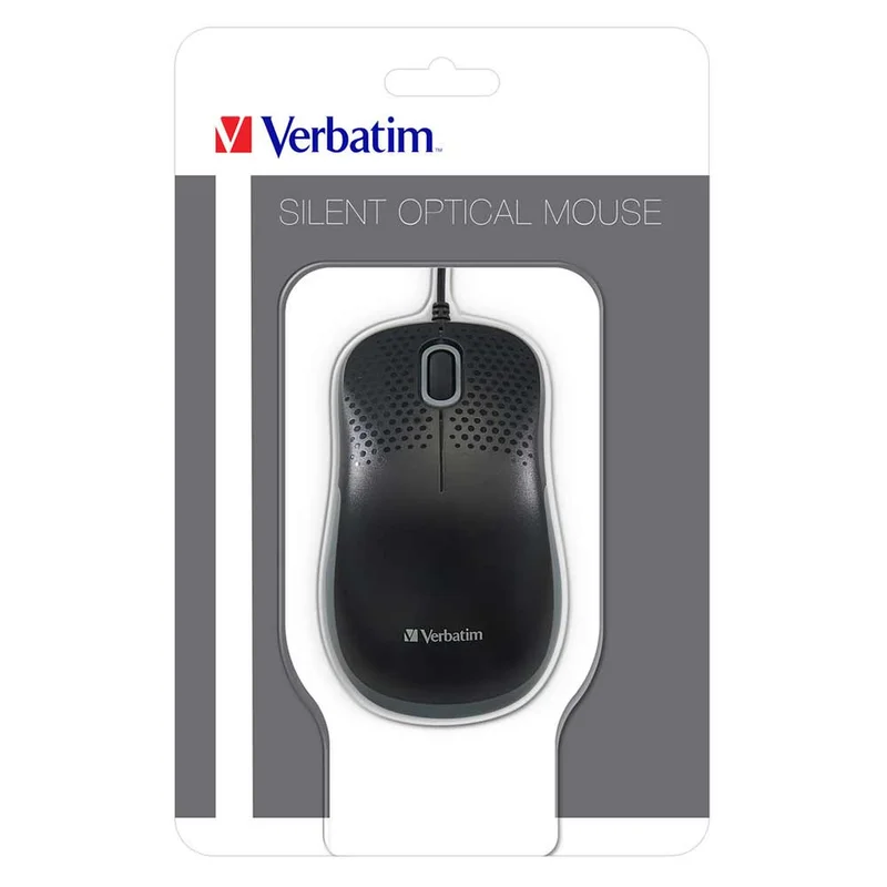Mouse Verbatim Silent, USB, black