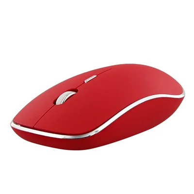 Mouse TNB Rubby 2, wireless, USB, 3 buttons, red