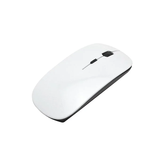 BESTSUB Mouse, wireless, white, customizable