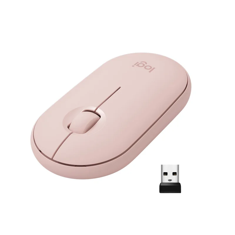 LOGITECH M350 WIRELESS MOUSE PINK